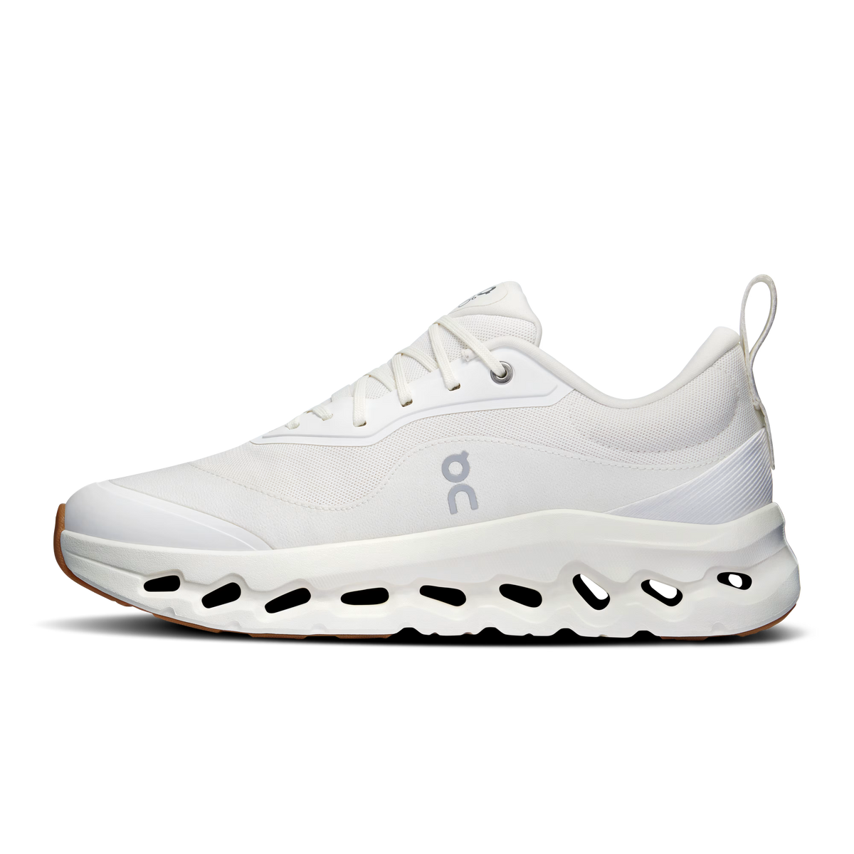 Loewe x On Cloudtilt 2 in all white, upper close-up