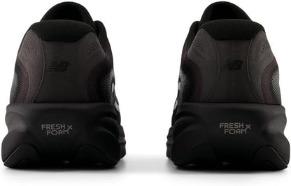 New Balance Ellipse in all black, top-down view