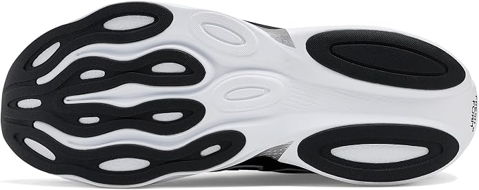 New Balance Ellipse in black and white, top-down view