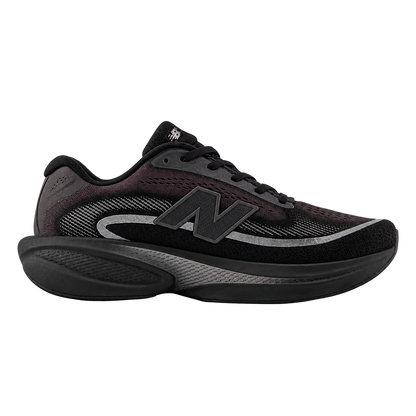 New Balance Ellipse in all black, styled product shot