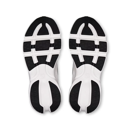 Loewe x On Cloudsolo in black and white, heel and collar detail