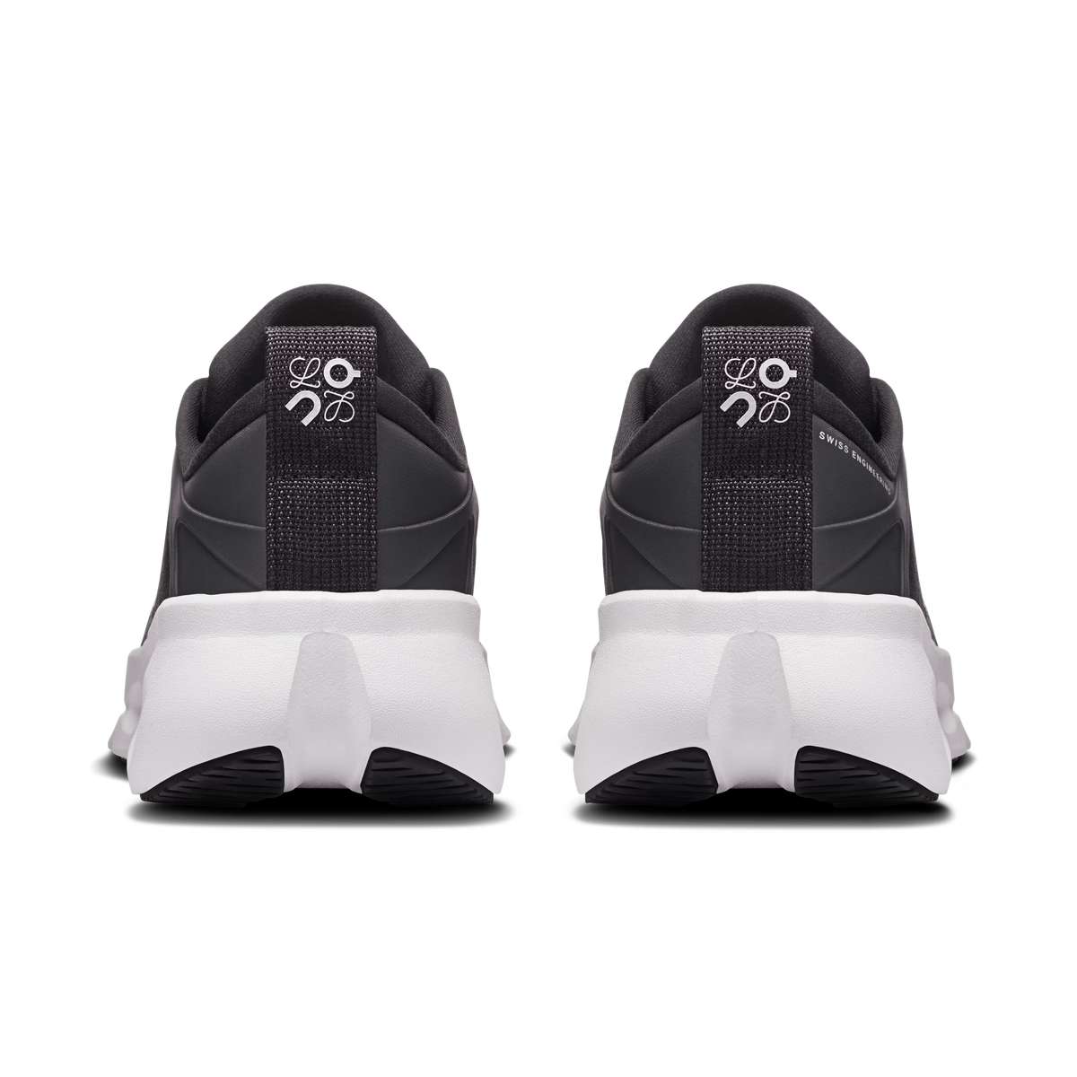 Loewe x On Cloudsolo in black and white, top-down view