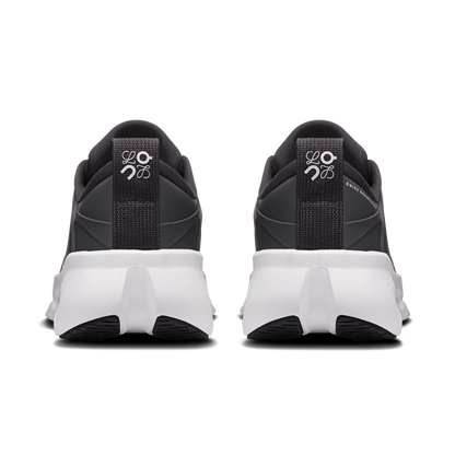 Loewe x On Cloudsolo in black and white, top-down view