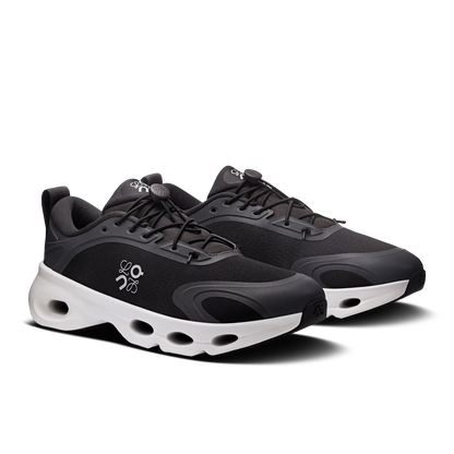 Loewe x On Cloudsolo in black and white, outsole tread detail
