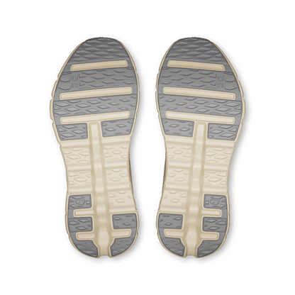 Loewe x On Cloudtilt in denim grey, heel counter detail