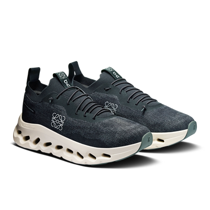 Loewe x On Cloudtilt in denim grey, outsole tread detail