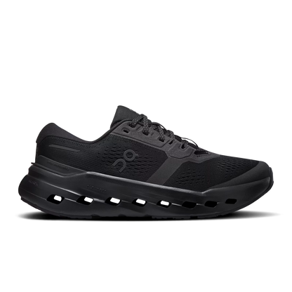 On Cloudrunner 3 in all black, side profile
