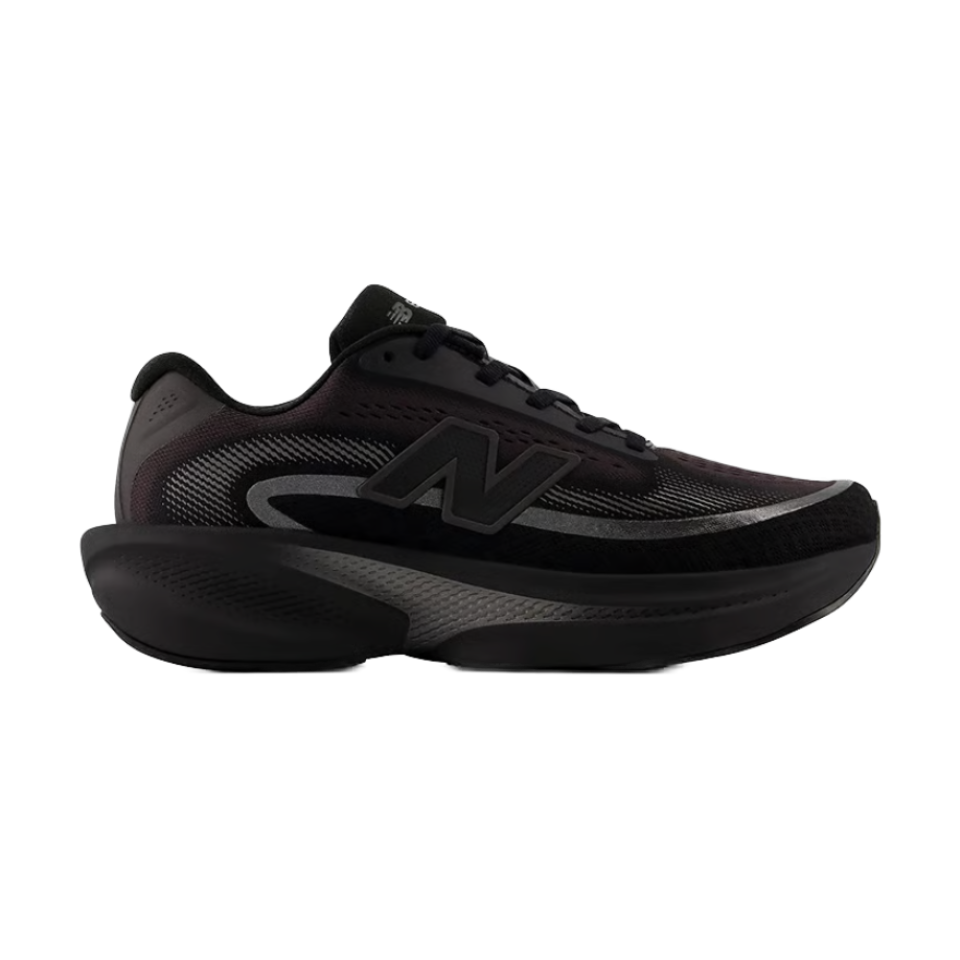 New Balance Ellipse in all black, side profile