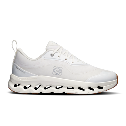 Loewe x On Cloudtilt 2 in all white, side profile