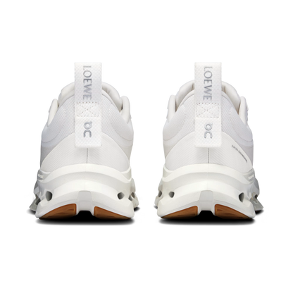 Loewe x On Cloudtilt 2 in all white, outsole tread detail